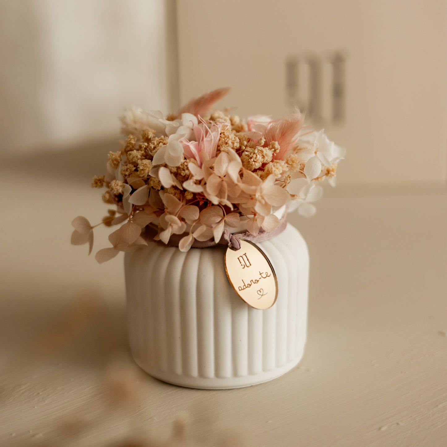 Vaso com Flores Secas